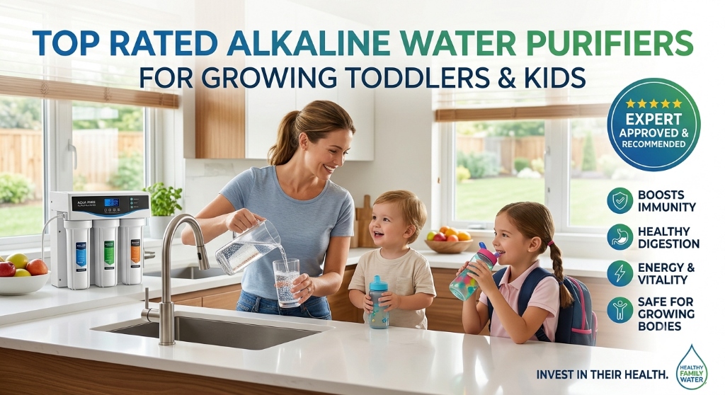 Top Rated Alkaline Water Purifiers for Growing Toddlers & Kids