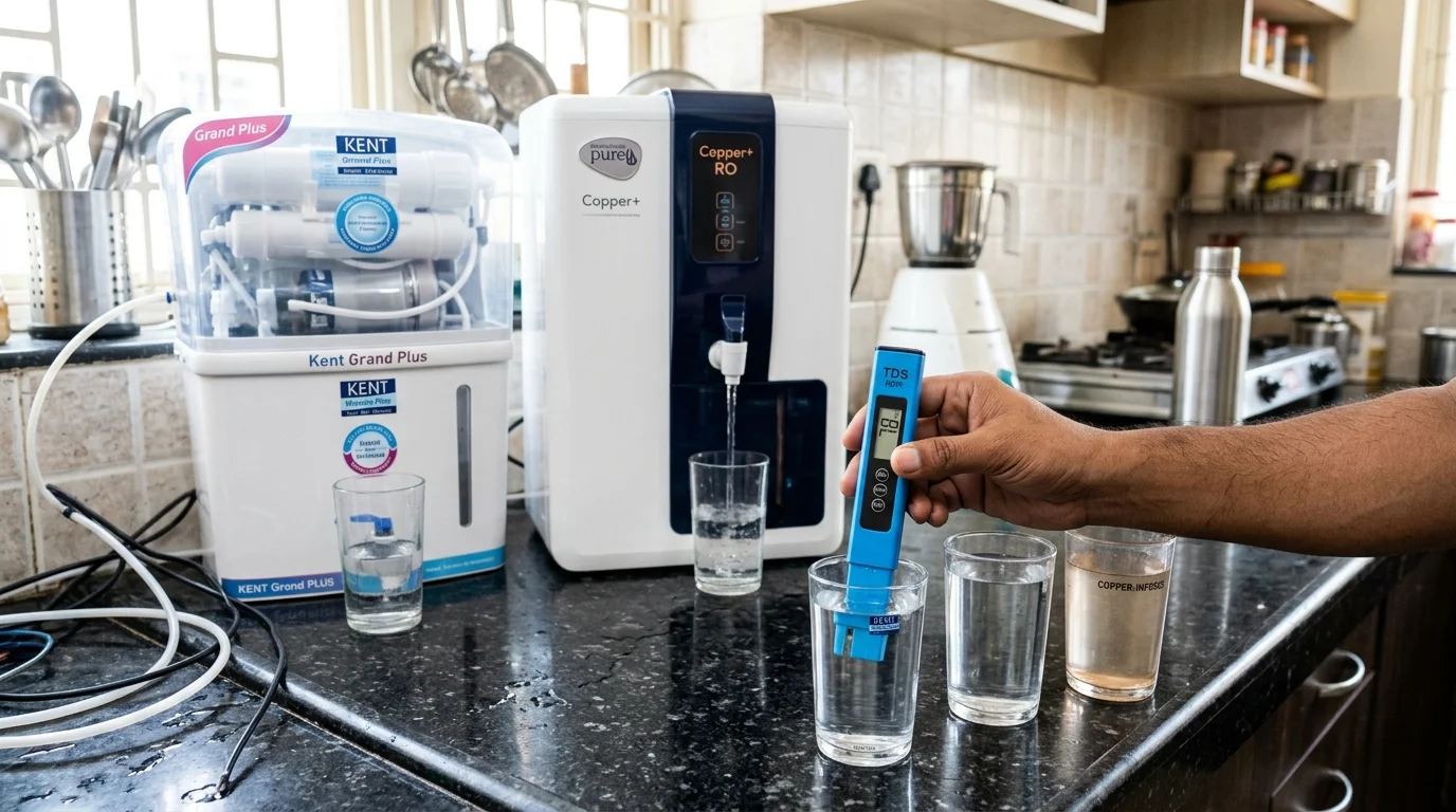 Kent Grand Plus vs Pureit Copper: 2026 In-Depth Comparison ...